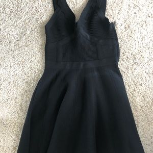 Black stretch dress